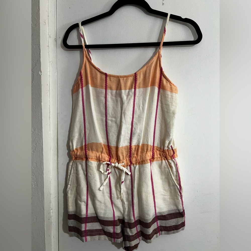 Lou & Grey Multicolor Striped Romper
